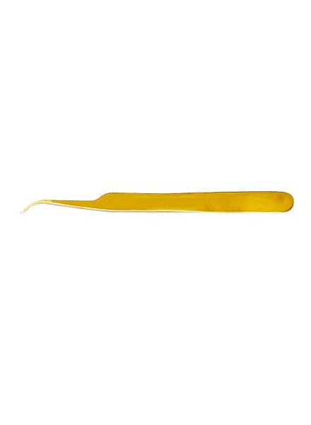 Standard Gold Tweezer Angle Curved type 1