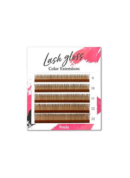Lash Gloss Light Brown J(B) Curl 0.15mm×11mm