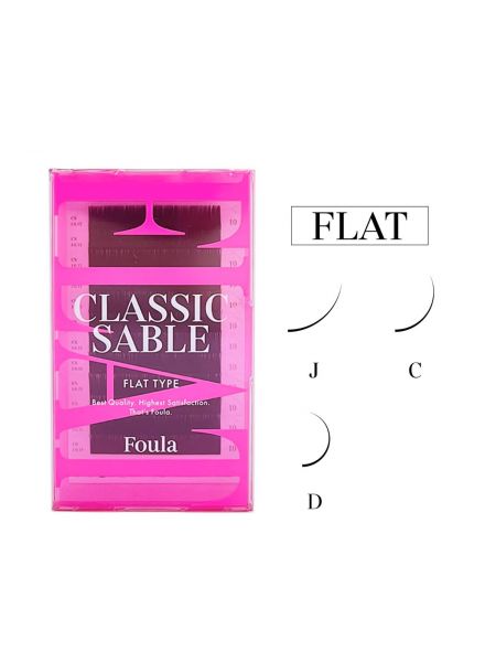 經典水貂毛 CLASSIC SABLE 扁毛