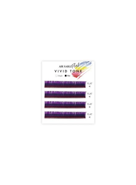 Air Sable Flat Purple 4 lines- Vivid Tone 